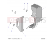 Polaris 2022 RZR RZR 900 TRAIL (R01) (Z22A5A87A2) ENGINE | ENGINE, THROTTLE PEDAL - Z22A5A87A2(C701027-3)