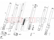 DUCATI 2002 Sportclassic MH900E FRONT FORK » FRONT SUSPENSION