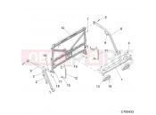 Polaris 2020 BRUTUS PRO XD 2000D (R05) - D20BBPD4B4/APD4B4 CHASSIS | CHASSIS, CAB FRAME - D20BBPD4B4/APD4B4 (C700423)