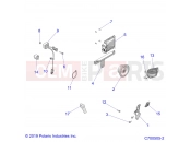 Polaris 2020 BRUTUS PRO XD 2000D (R05) - D20BBPD4B4/APD4B4 ELECTRICAL | ELECTRICAL, ECU, RELAY, COIL - D20BBPD4B4/APD4B4 (C700505-2)