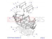 Polaris 2020 BRUTUS PRO XD 4000D (R03) (D20BEPD4B4) CHASSIS | CHASSIS, MAIN FRAME - D20BEPD4B4 (C700512)