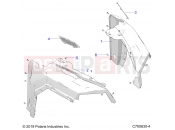 Polaris 2020 RANGER GENERAL 1000 DELUX (R06) - G20GXD99AP/AG BODY | BODY, FENDERS, FRONT - G20GXD99AP/AG (C700830-4)