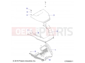 Polaris 2020 RANGER GENERAL 1000 DELUX (R06) - G20GXD99AP/AG BODY | BODY, HOOD - G20GXD99AP/AG (C700830-1)