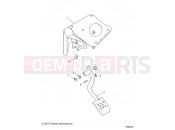 Polaris 2020 RANGER GENERAL 1000 DELUX (R06) - G20GXD99AP/AG BRAKES | BRAKES, PEDAL - G20GXD99AP/AG (700814)