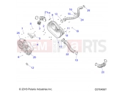 Polaris 2020 RANGER GENERAL 1000 DELUX (R06) - G20GXD99AP/AG DRIVE TRAIN | DRIVE TRAIN, CLUTCH COVER AND DUCTING - G20GXD99AP/AG (C0704067)