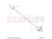 Polaris 2020 RANGER GENERAL 1000 DELUX (R06) - G20GXD99AP/AG DRIVE TRAIN | DRIVE TRAIN, REAR PROP SHAFT - G20GXD99AP/AG (C700172-7)