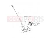 Polaris 2020 RANGER GENERAL 1000 DELUX (R06) - G20GXD99AP/AG ENGINE | ENGINE, DIPSTICK AND OIL FILTER - G20GXD99AP/AG (49RGRDIPSTICK14RZR1000)