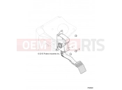 Polaris 2020 RANGER GENERAL 1000 DELUX (R06) - G20GXD99AP/AG ENGINE | ENGINE, THROTTLE PEDAL - G20GXD99AP/AG (700829)