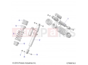 Polaris 2020 RANGER GENERAL 1000 DELUX (R06) - G20GXD99AP/AG SUSPENSION | SUSPENSION, FRONT SHOCK MOUNTING - G20GXD99AP/AG (C700815-2)