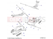 Polaris 2020 RANGER GENERAL 1000 DELUX (R06) - G20GXD99AP/AG SUSPENSION | SUSPENSION, REAR CONTROL ARMS - G20GXD99AP/AG (C700813-2)