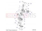 POLARIS GENERAL 4 1000 PREMIUM (R05) - G20G4P99AX/BX/ELX ENGINE | ENGINE, CRANKCASE AND CRANKSHAFT - G20G4P99AX/BX/ELX (C700136)