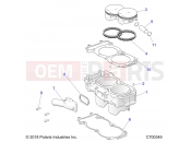 POLARIS RANGER CREW 1000 FULLSIZE EPS FO (R06) - R20T6U99AM/AS/BM/BS ENGINE | ENGINE, CYLINDER AND PISTON - R20T6U99AM/AS/BM/BS (C700349)