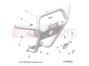 POLARIS RANGER CREW XP1000 EPS HIGH LIFTER (R03) (R20RSM99AL) ACCESSORY | ACCESSORY, FRONT BUMPER - R20RSM99AL (C700243)
