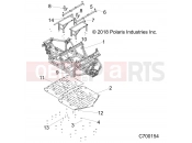 POLARIS RANGER CREW XP1000 EPS HIGH LIFTER (R03) (R20RSM99AL) CHASSIS | CHASSIS, MAIN FRAME AND SKID PLATES - R20RSM99AL (C700154)