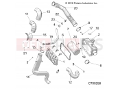 POLARIS RANGER CREW XP1000 EPS HIGH LIFTER (R03) (R20RSM99AL) ENGINE | ENGINE, AIR INTAKE SYSTEM - R20RSM99AL (C700258)