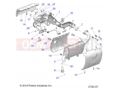 POLARIS RANGER CREW XP1000 EPS HIGH LIFTER (R03) (R20RSM99AL) ENGINE | ENGINE, EXHAUST SYSTEM - R20RSM99AL (C700127)