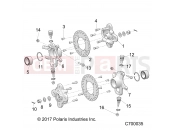 POLARIS RANGER CREW XP1000 EPS HIGH LIFTER (R03) (R20RSM99AL) SUSPENSION | SUSPENSION, FRONT HUB - R20RSM99AL (C700035)
