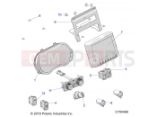 POLARIS RANGER XP1000 NSTR FC (R04) - R20RRU99A/B ELECTRICAL | ELECTRICAL, DASH INSTUMENTS - R20RRU99A/B (C700469)