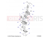 POLARIS RANGER XP1000 NSTR FC (R04) - R20RRU99A/B ENGINE | ENGINE, CRANKCASE AND CRANKSHAFT - R20RRU99A/B (C700038)