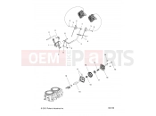 POLARIS 600 RUSH PRO-S SC SELECT (R01) (S20DCH6PS) ENGINE | ENGINE, EXHAUST VALVES and SOLENOID - S20DCH6PS (600168)