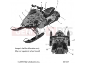 POLARIS 800 RUSH PRO-S SC SELECT (R01) (S20DCH8PS) BODY | BODY, DECAL, WHITE SIDE PANEL OPTION - S20DCH8PS (601437)