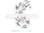 Polaris 2020 SNOWMOBILE 800 SWITCHBACK ASSAULT 144 SC SELECT (R02) (S20EEC8PS) CHASSIS » CHASSIS, BULKHEAD ASM. - (600972)