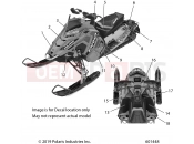 Polaris 2020 SNOWMOBILE 800 SWITCHBACK PRO-S SC SELECT ALL OPTIONS (R01) (S20DDH8PS) BODY | BODY, DECAL, WHITE SIDE PANEL OPTIONS - S20DDH8PS (601448)