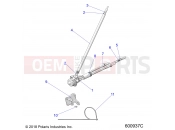 POLARIS 850 RUSH PRO-S SC SELECT (R01) (S20DCH8RS) ENGINE | ENGINE, OIL PUMP ASM. - S20DCH8RS ALL OPTIONS (600937C)