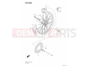 SUZUKI RM 85 M1 (2021) 535A - FRONT CALIPER
