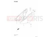 SUZUKI RM 85 M3 (2023) 445A - FRAME COVER