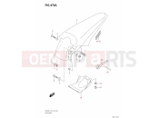 SUZUKI RM 85 M3 (2023) 474A - REAR FENDER