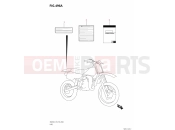 SUZUKI RM 85 M3 (2023) 496A - LABEL (P03)