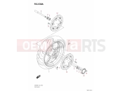SUZUKI SV 650 M1 (2021) FRONT WHEEL