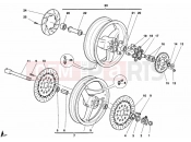 DUCATI 2002 Sporttouring ST2 WHEELS » FRONT WHEEL