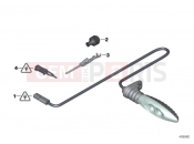 BMW Motorrad BMW 2019 C models C 650 GT 16 (0C05, 0C15) EPAIR CONNECTOR, INDICATOR LAMP
