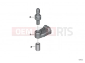 BMW Motorrad BMW 2019 C models C 650 GT 16 (0C05, 0C15) DC-3 SENSOR, FRONT WHEEL