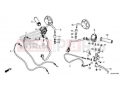 HONDA CMX500AK CMX500 Rebel 2019 F-4 HANDLE LEVER/SWITCH/CABLE/MIRROR