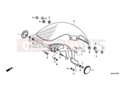 HONDA CMX500AK CMX500 Rebel 2019 F-10 FRONT FENDER