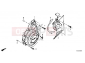 HONDA CMX500AK CMX500 Rebel 2019 E-10 A.C. GENERATOR COVER