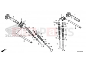 HONDA CMX500AK CMX500 Rebel 2019 E-3 CAMSHAFT/VALVE