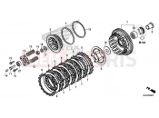 HONDA CMX500AK CMX500 Rebel 2019 E-8 CLUTCH