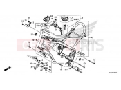 HONDA CMX500AK CMX500 Rebel 2019 F-39 FRAME BODY