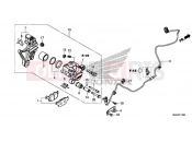 HONDA CMX500AK CMX500 Rebel 2019 F-17 REAR BRAKE CALIPER