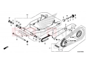 HONDA CMX500AK CMX500 Rebel 2019 F-32 SWINGARM