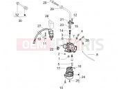 GILERA Runner 50 SP Race Carburetor's components