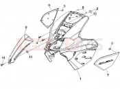 GILERA Runner 50 SP Race Front shield
