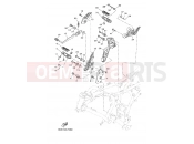 YAMAHA Tracer 7 MTT690 (B4T3) 2022 STAND & FOOTREST 2