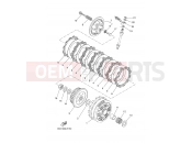 YAMAHA Tracer 7 MTT690 (B4T3) 2022 CLUTCH