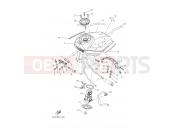 YAMAHA Tracer 7 MTT690 (B4T3) 2022 FUEL TANK