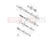 YAMAHA Tracer 7 MTT690 (B4T3) 2022 TRANSMISSION